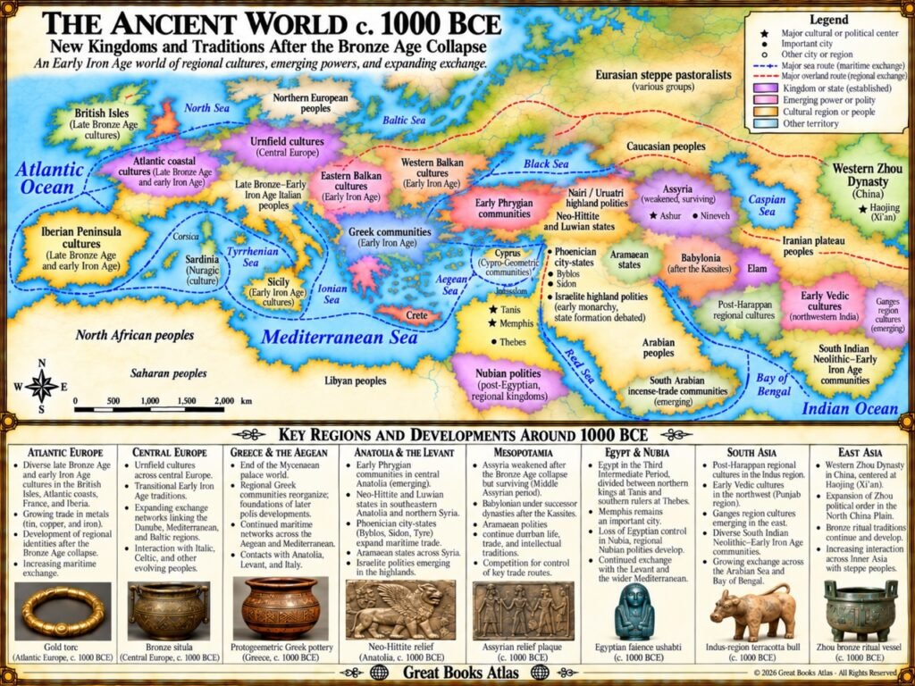 1000 BCE World around 1000 BCE