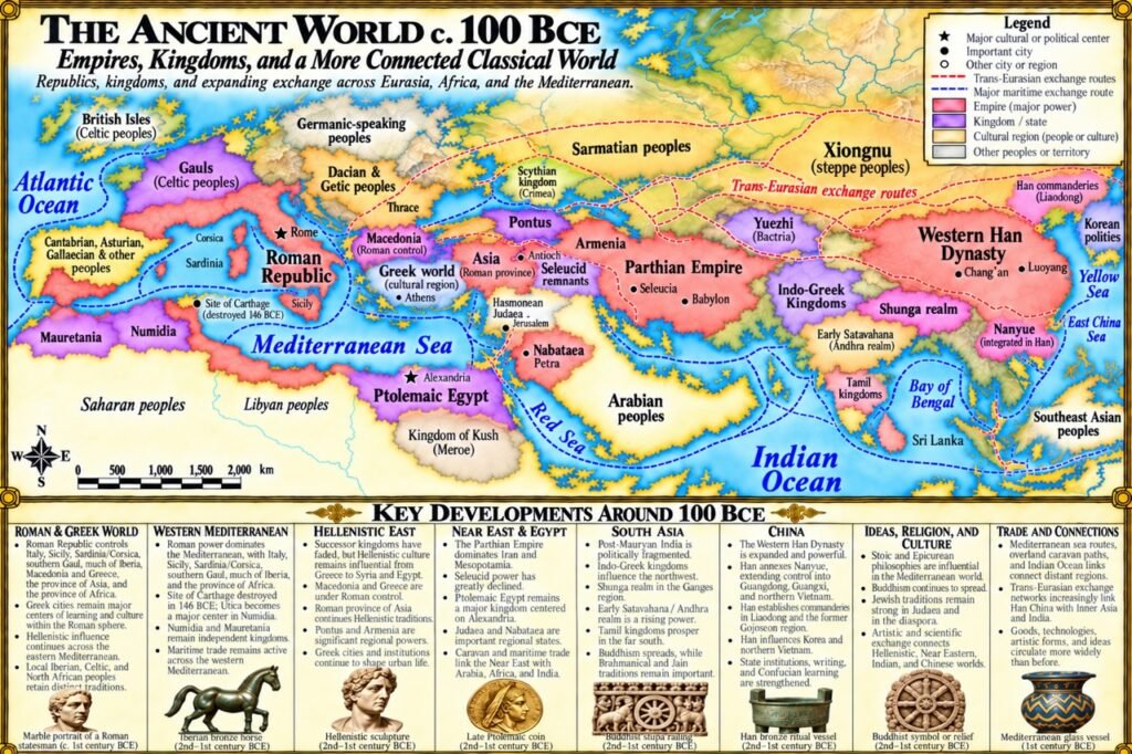 World around 100 BCE