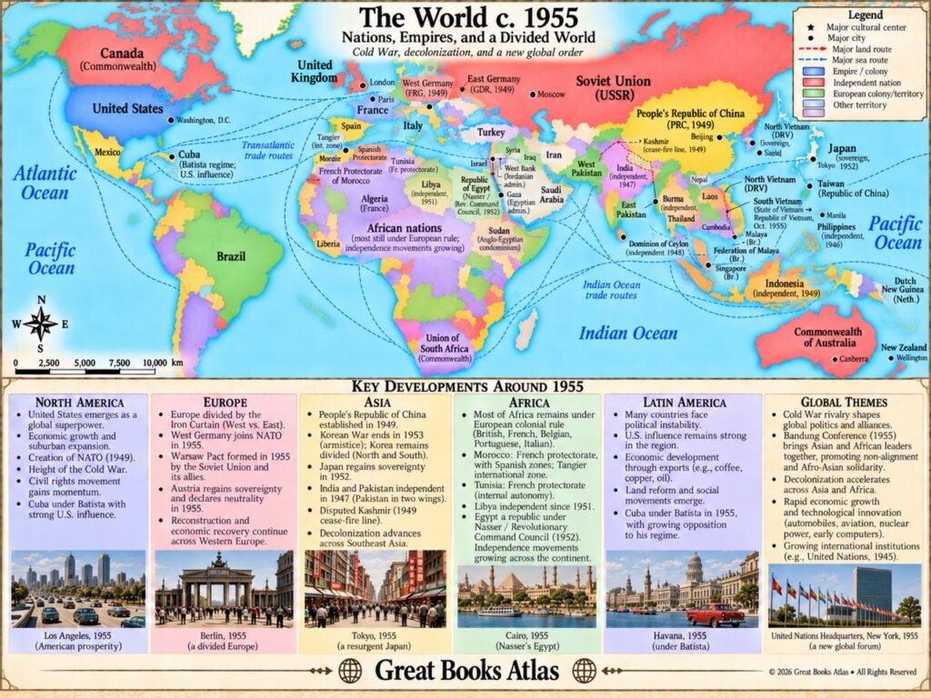 World around 1955
