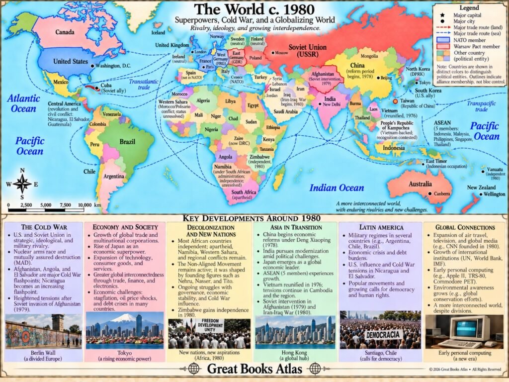 World around 1980