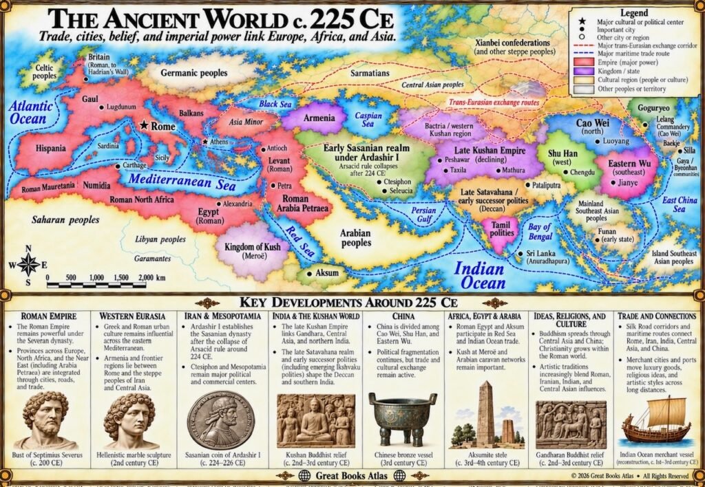 World around 225 CE